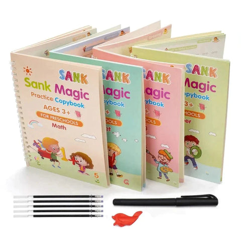 SANK MAGIC REUSABLE PRACTICE COPYBOOK FOR KIDS